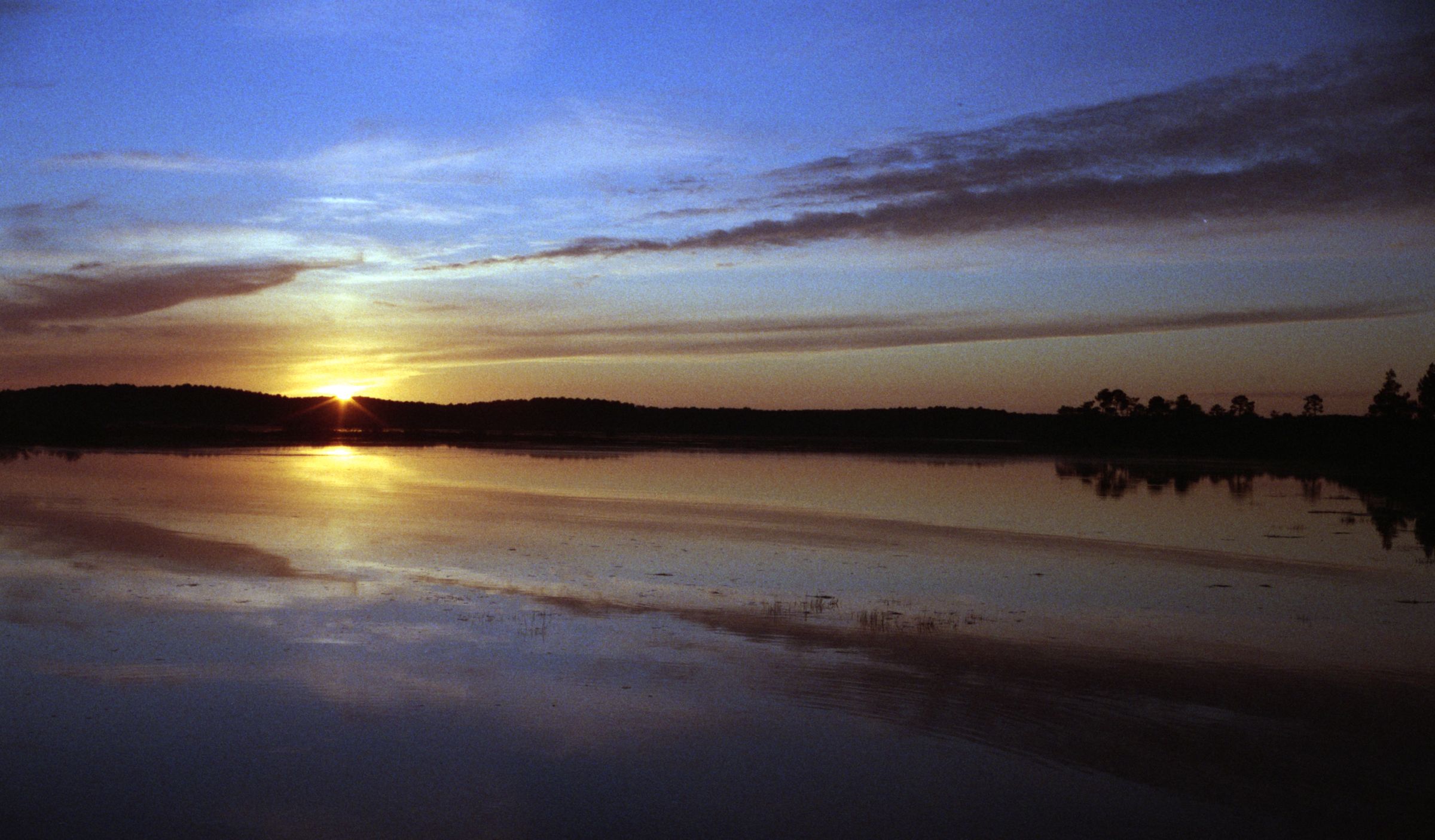 Le Bassin à la tombée de la nuit, Bassin d'Arcachon